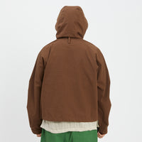 Wading Jacket - Brown Puckered Cotton