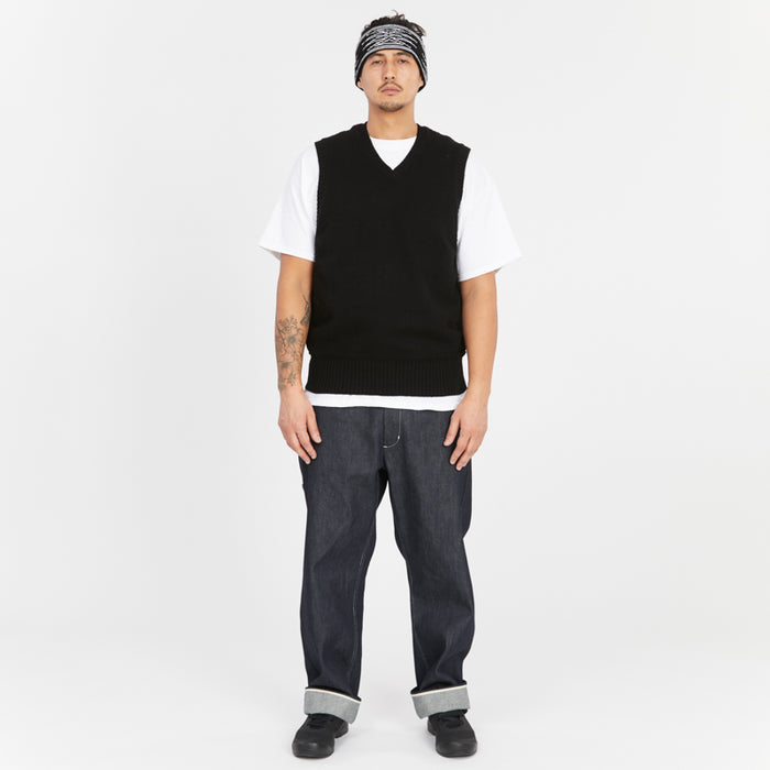 Sunburst Headband - Black & White Cotton