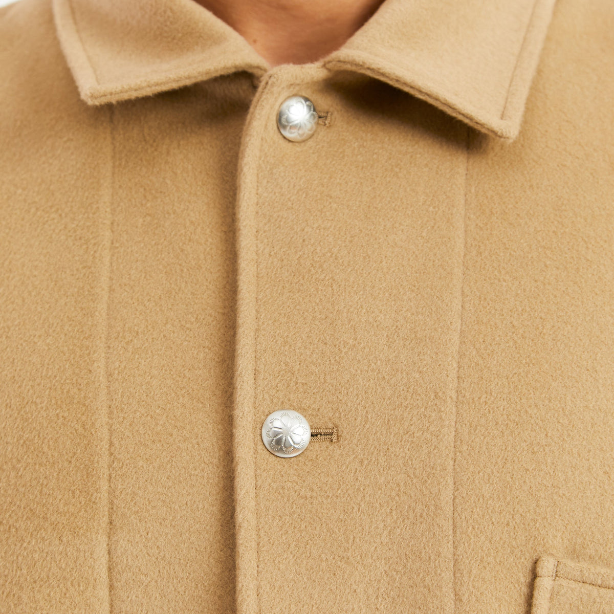 Barn Coat – Camel Wool