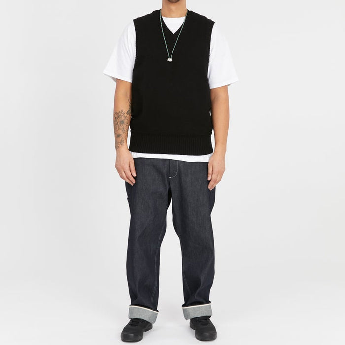 Small Hex Sterling Silver Necklace