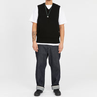 Small Hex Sterling Silver Necklace