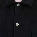 Barn Coat – Dark Navy Wool