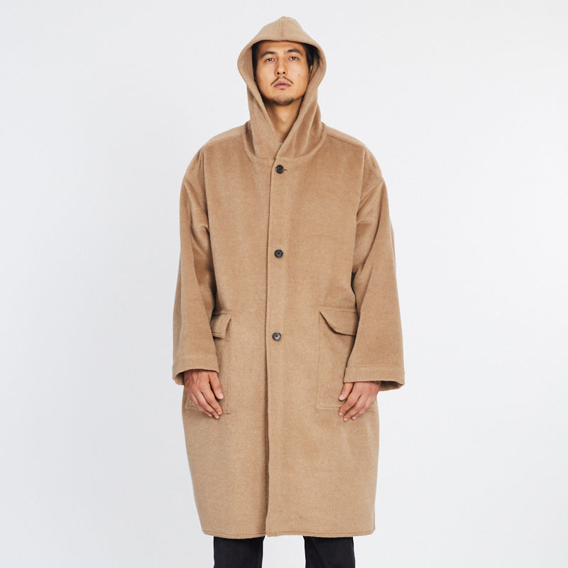 Canopy Coat - Camel Wool/Mohair