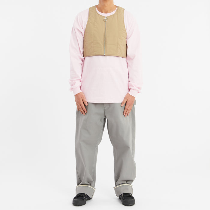 Kit Vest - Tan Quilted Recycled Nylon WR