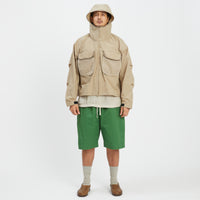 Wading Jacket - Tan Nylon WR Ripstop
