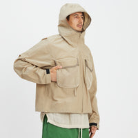 Wading Jacket - Tan Nylon WR Ripstop