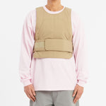 BP Vest - Tan Quilted Recycled Nylon WR