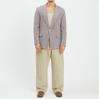 Julian Blazer - Grey Ramie
