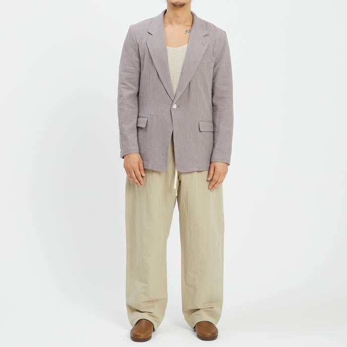 Julian Blazer - Grey Ramie