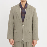 Spring Scarf - Blue & Purple Plaid