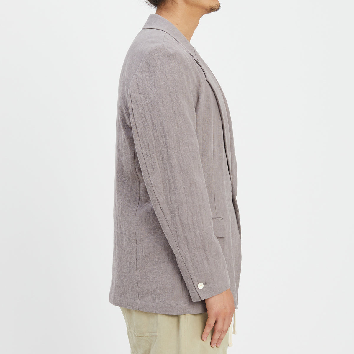 Julian Blazer - Grey Ramie