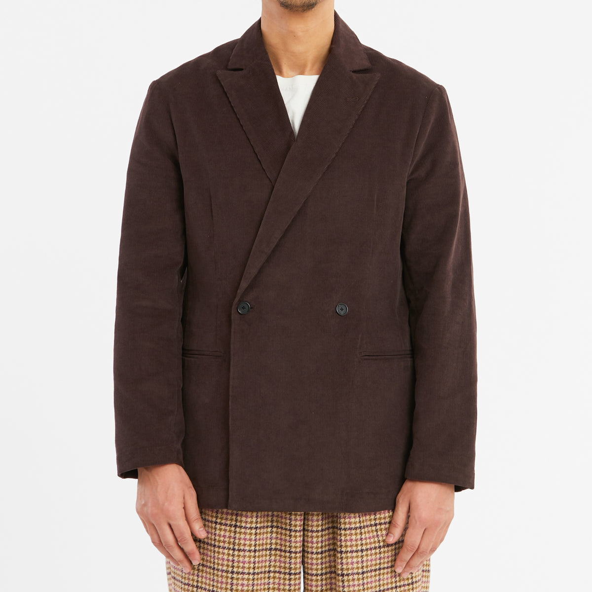 Darwin Blazer - Brown Cotton Corduroy