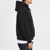 Reversible Evert Hoodie - Black Cotton Fleece