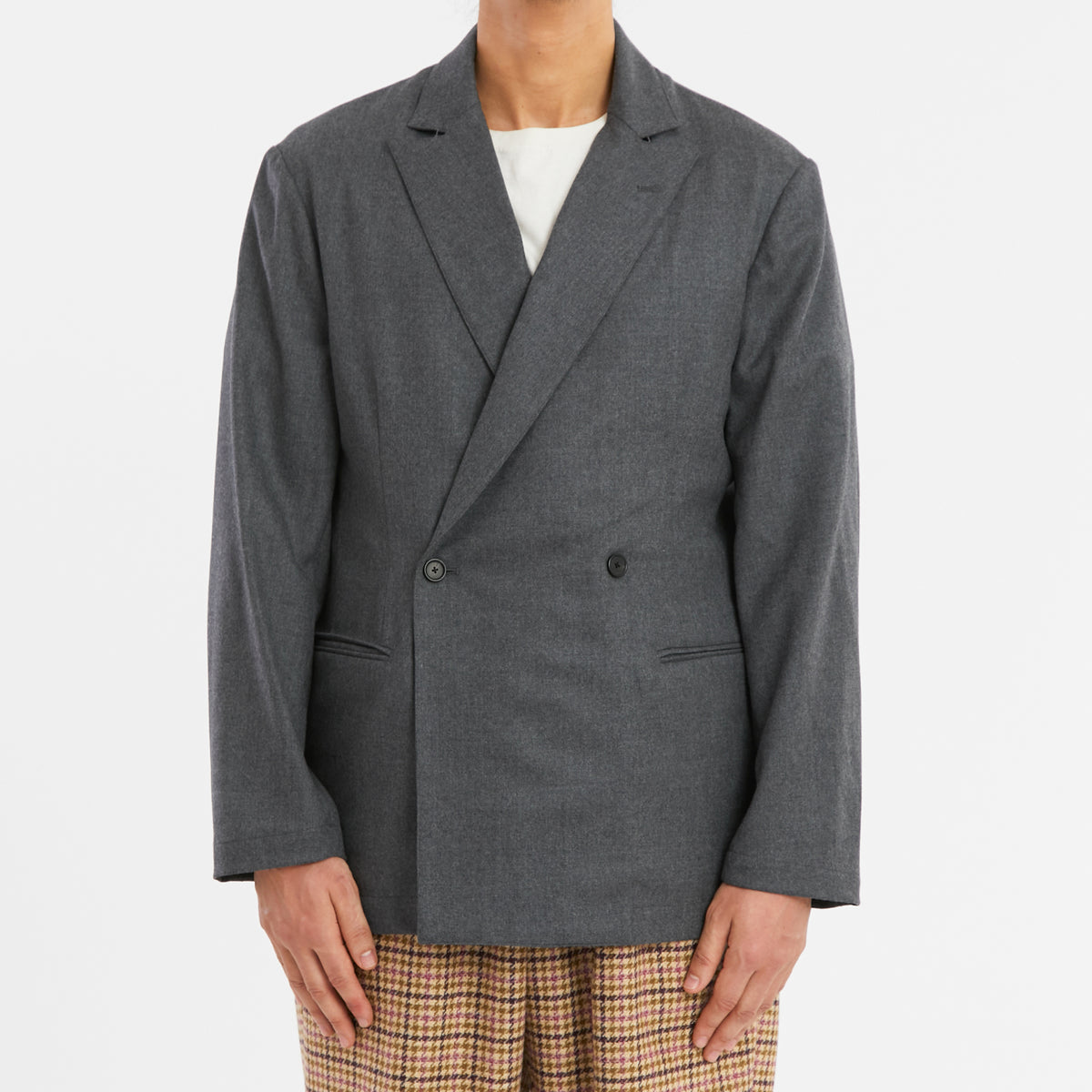 Darwin Blazer - Grey Wool