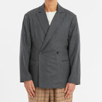 Darwin Blazer - Grey Wool