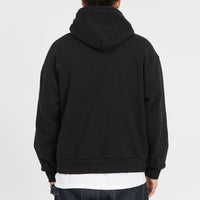 Reversible Evert Hoodie - Black Cotton Fleece
