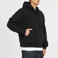 Reversible Evert Hoodie - Black Cotton Fleece