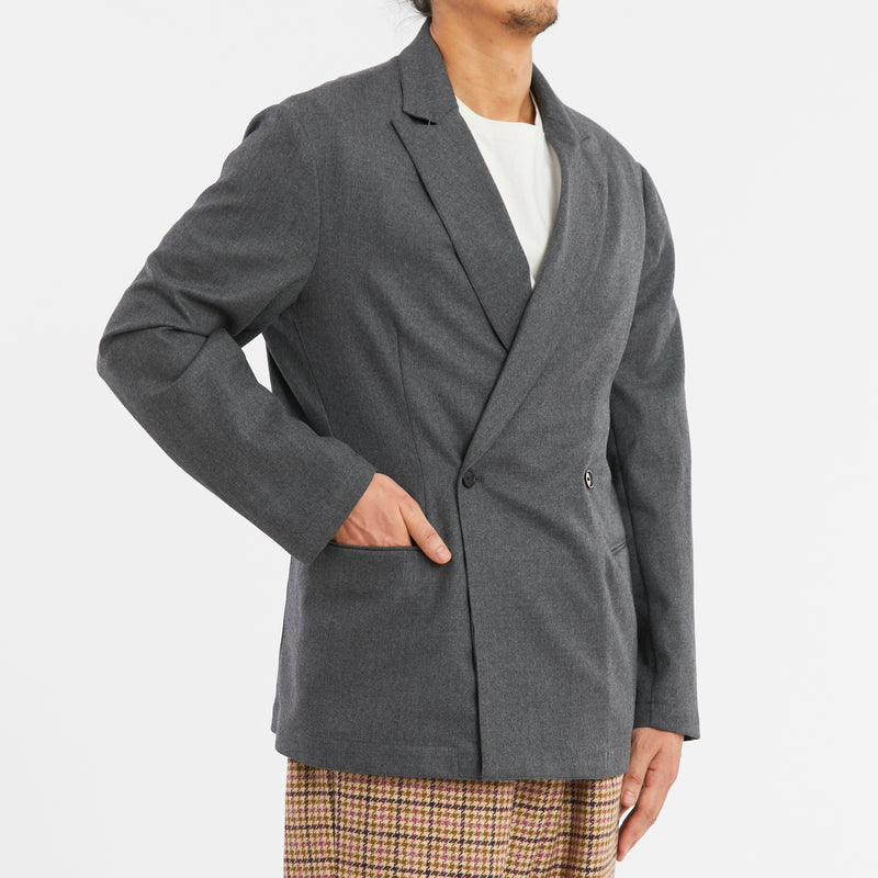 Darwin Blazer - Grey Wool