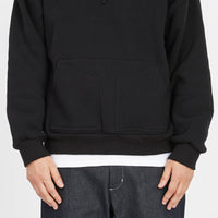 Reversible Evert Hoodie - Black Cotton Fleece