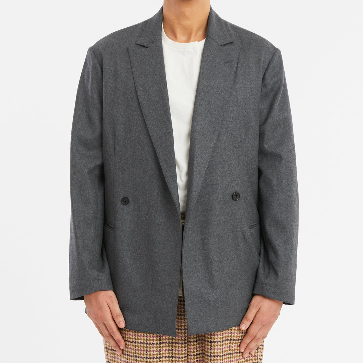 Darwin Blazer - Grey Wool