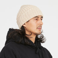 Watch Cap - Cream Cotton