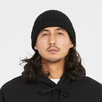 Watch Cap - Black Cotton