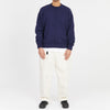 Wharf Sweater - Navy Cotton