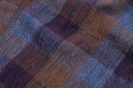 Pod Pullover Jacket - Blue & Purple Plaid