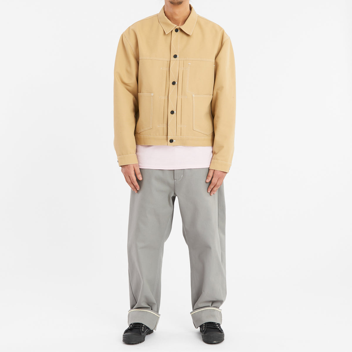 Type 100 Jacket - Tan 12 oz Duck Cotton Canvas
