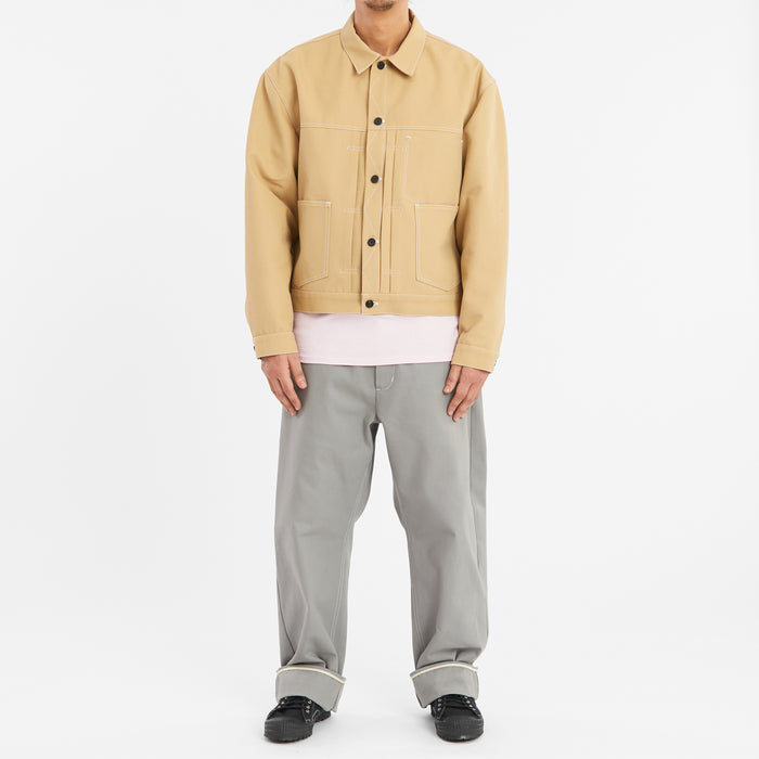 Type 100 Jacket - Tan 12 oz Duck Cotton Canvas