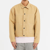 Type 100 Jacket - Tan 12 oz Duck Cotton Canvas