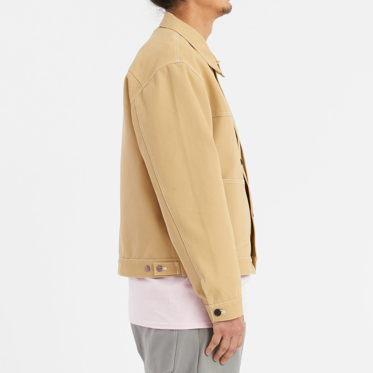 Type 100 Jacket - Tan 12 oz Duck Cotton Canvas