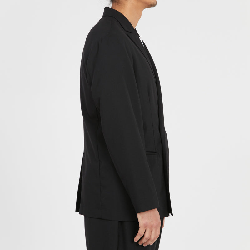 Darwin Blazer - Black Tropical Wool