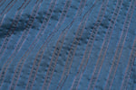 Spring Scarf - Blue Translucent Stripe
