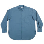 Smoke Shirt - Military Blue Cotton HBT