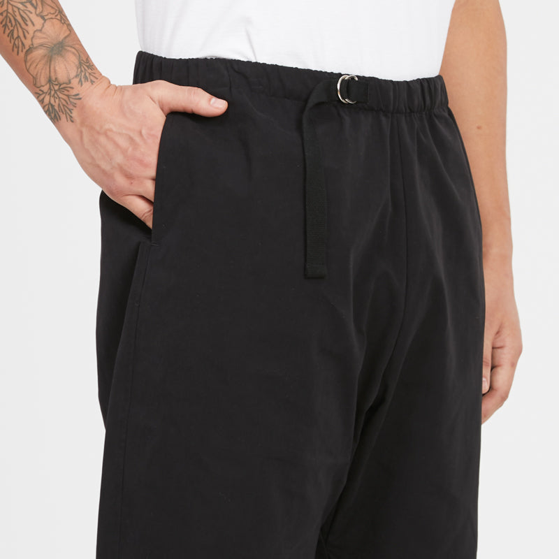1st Ascent Pant - Black Waxed Cotton/Nylon WR