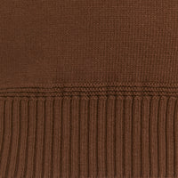 Sweater Vest - Brown Cotton