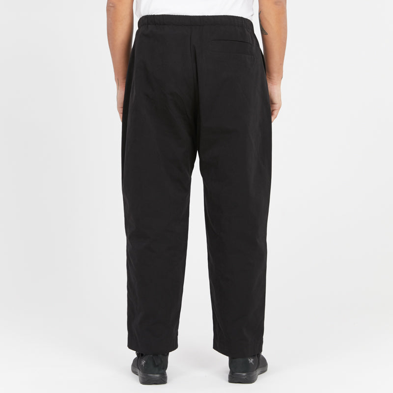 1st Ascent Pant - Black Waxed Cotton/Nylon WR