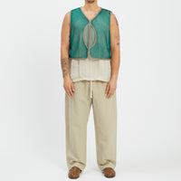 Trapper Vest - Green Mesh