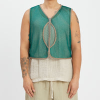 Trapper Vest - Green Mesh