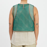 Trapper Vest - Green Mesh