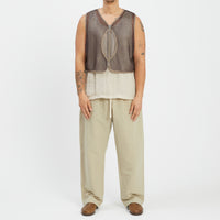 Trapper Vest - Brown Mesh