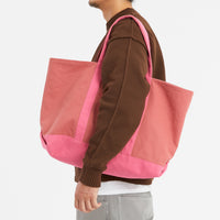 Tote Bag - Pink 19.5 oz Duck Canvas Cotton WR