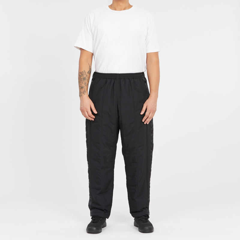 Tearaway Pant - Black Quilted Recycled Nylon WR
