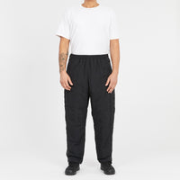 Tearaway Pant - Black Quilted Recycled Nylon WR