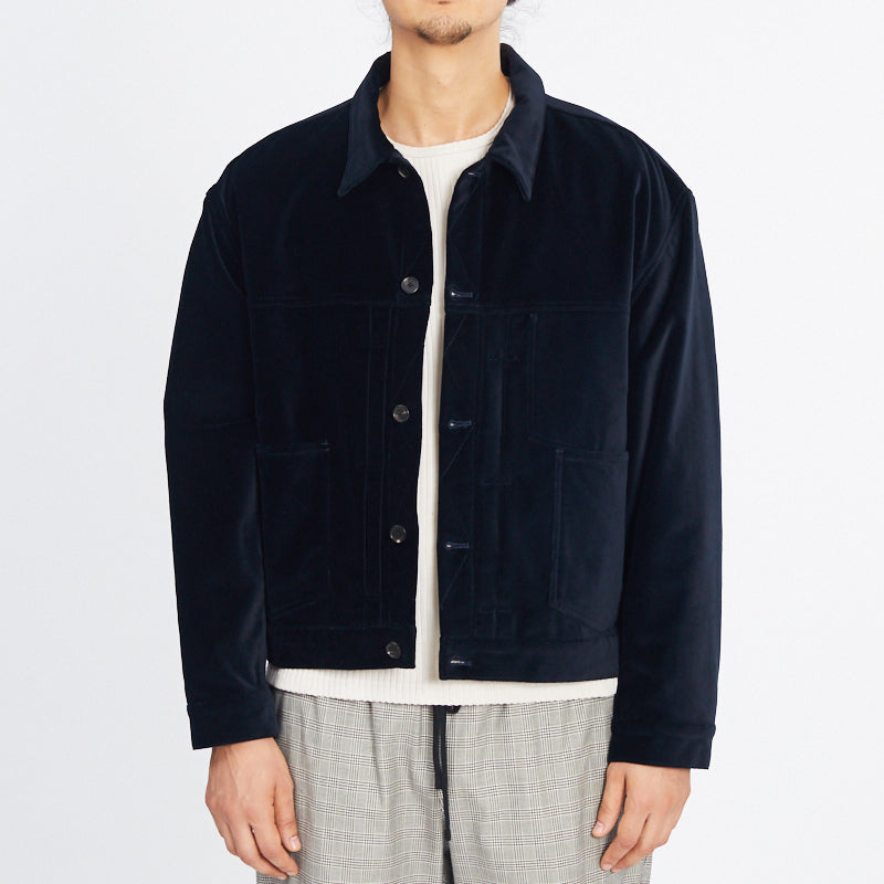 Type 100 Jacket - Navy Velvet