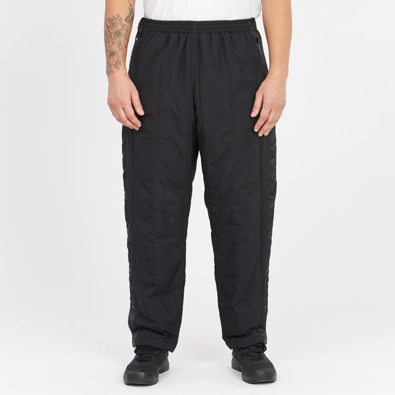 Tearaway Pant - Black Quilted Recycled Nylon WR