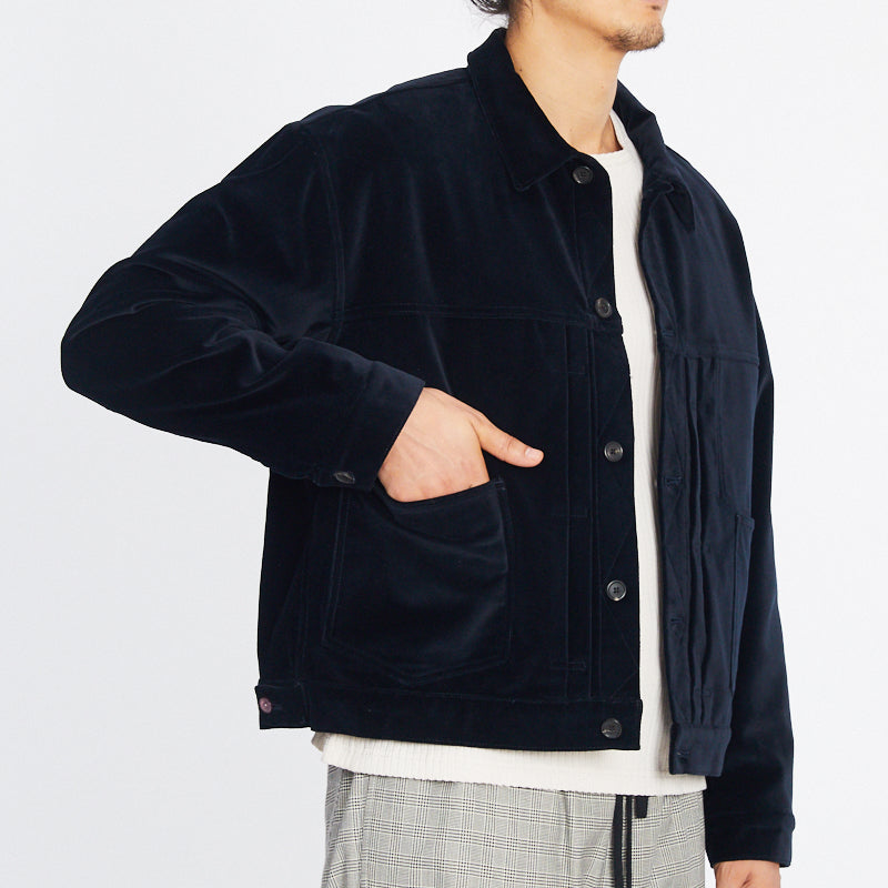 Type 100 Jacket - Navy Velvet