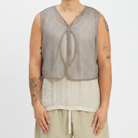 Trapper Vest - Grey Mesh