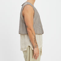 Trapper Vest - Grey Mesh